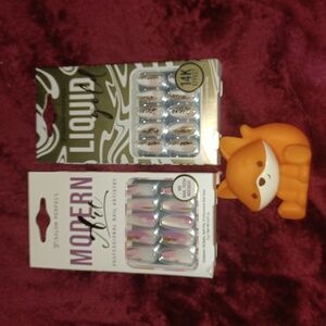 🆕️ 2 SP Salon Perfect Press-On Nails Sets